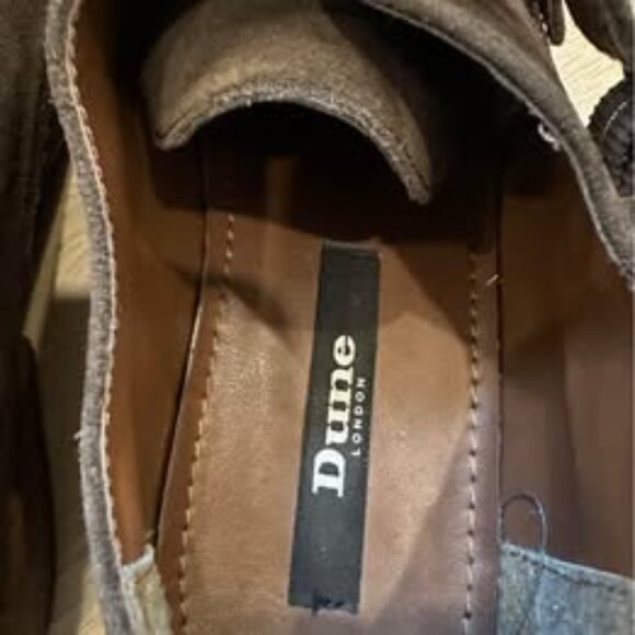 Men’s - Dune London - Brown Suede Monk Strap shoes - 10US - Picture 5 of 5